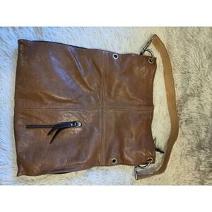 Brown Unbranded Italian Leather Hobo Bag Concealed Carry